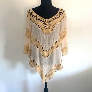 Bathing suit cover cotton